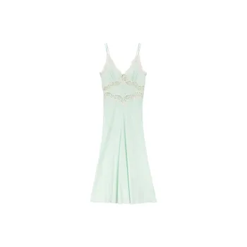 DOEN VENUS DRESS Slip Dresses Women's Mint Cream