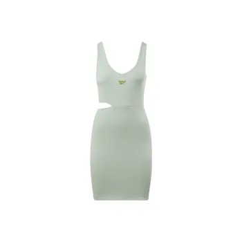 Reebok CL WDE SLIM DRESS Sleeveless Dress Women's Green