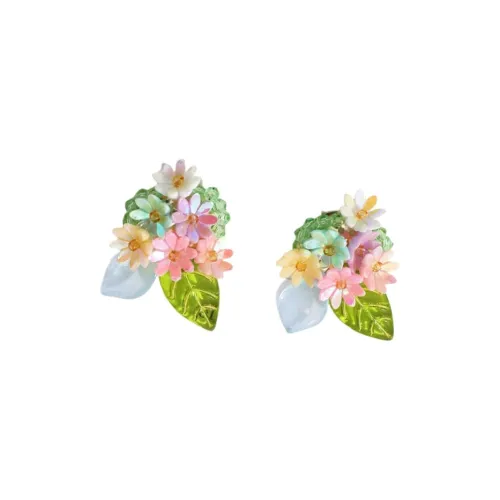 VERENA REINE Resin Clip On Earrings Women's