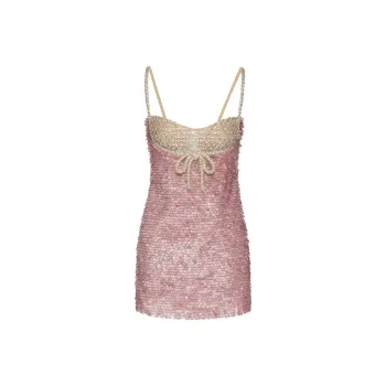 Valentino Slip Dress Women's Pink