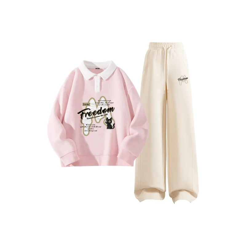 MINISO Sweatshirt Sets Women's-6