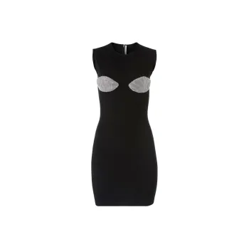 CHRISTOPHER KANE Sleeveless Dress Women's Black