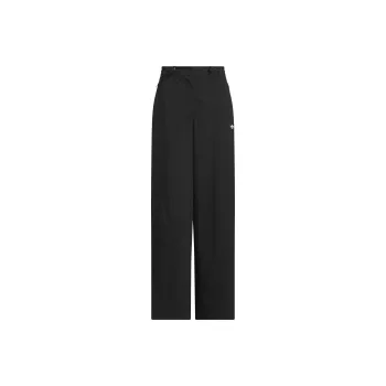 Adidas Originals ATLANTA WIDE LEG TRACK Knitted Sports Pants Women's Black/White