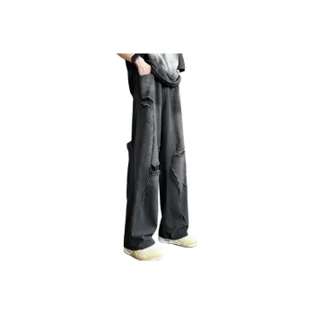NHZN Jeans Unisex Black