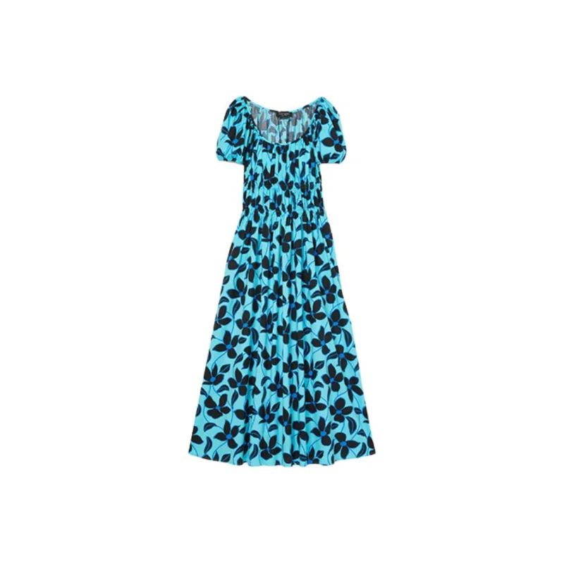 Kate Spade SS24 Short Sleeved Dresses Women's Blue-0