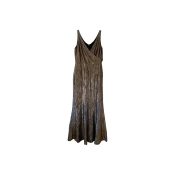 Ralph Lauren Sleeveless Dress Women's Metallic