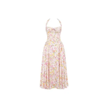 HOUSE OF CB SS24 ADABELLA Sleeveless Dress Women's PINK/Pink