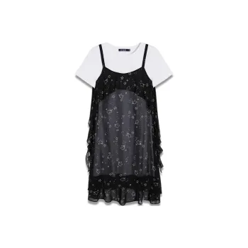 EPTISON WOMAN Two Piece Skirt Sets Women's Black