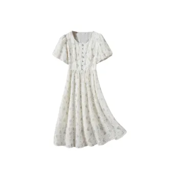 FORTEI Short Sleeved Dresses Women's Light Purple
