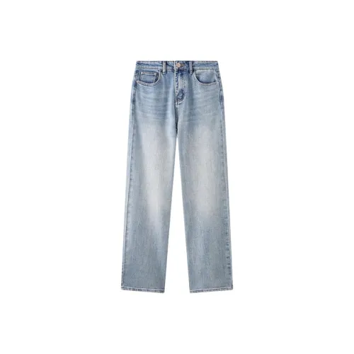 Three Blessings Jeans Women's Denim Light Blue