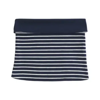 Hollister Strapless Top Women's Marine Blue Stripe
