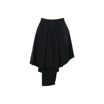 WE11DONE Casual Long Skirts Women's Black