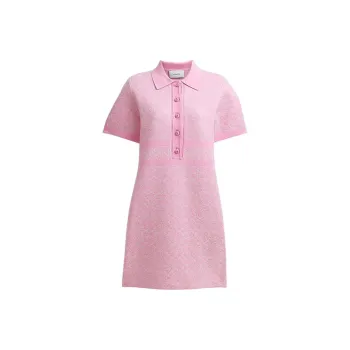 COACH SS24 Short Sleeved Dress Women's Pink