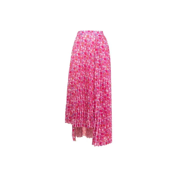 Balenciaga Casual Long Skirts Women's Pink-0