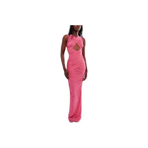 FREE PEOPLE Ronny Kobo Nasha Dress Sleeveless Dress Women's Bubblegum Pink