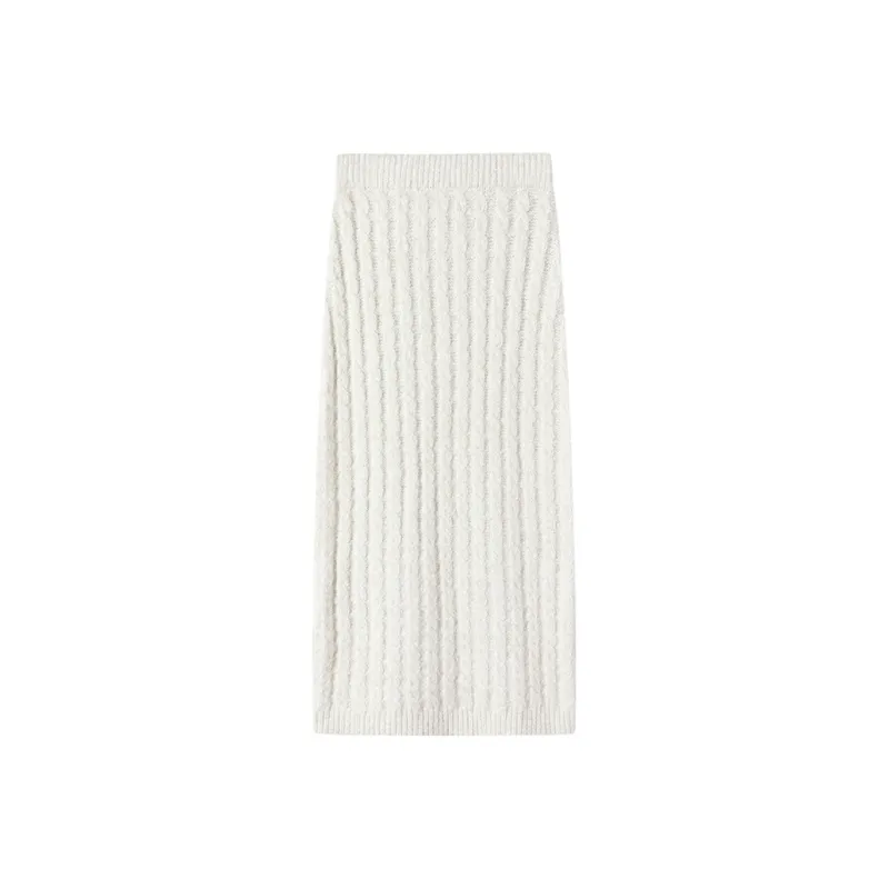 Ouyang Knit Long Skirts Women's-6