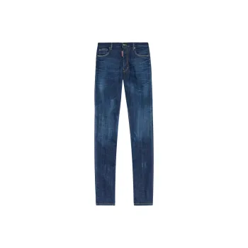 DSQUARED 2 Straight Leg Skinny Cut Jeans