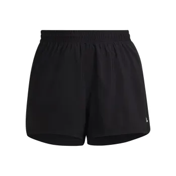 Adidas PACER 3-STRIPES WOVEN SHORTS Casual Shorts Women's Black