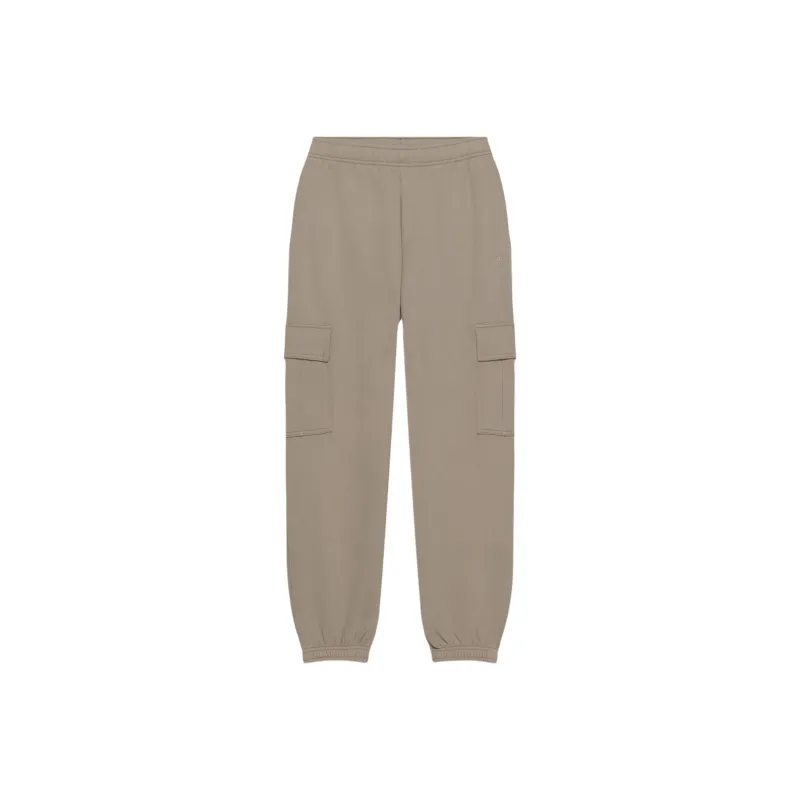 ARITZIA Sweatfleece Cozy Fleece Mega CargoTM Jogger Knitted Sports Pants Women's Nomad Taupe/Nomad Gray Umber-0