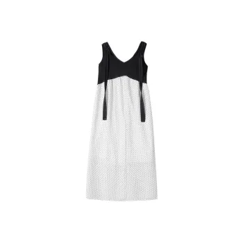 Emodues Slip Dresses Women's Black