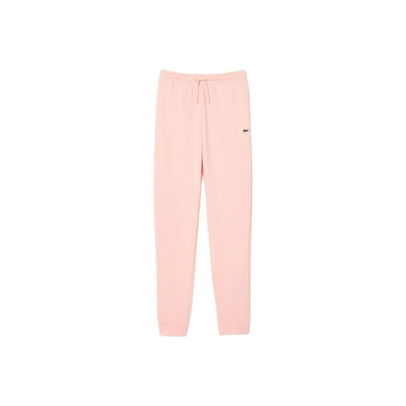 LACOSTE Knitted Sports Pants Women's Pink-0