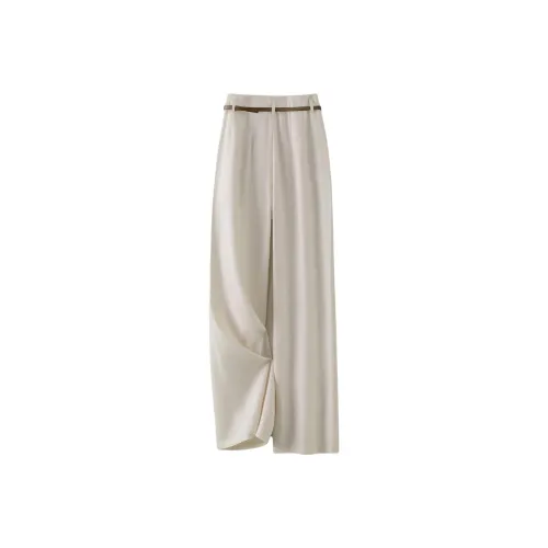 IHIMI Casual Pants Women's Coconut White