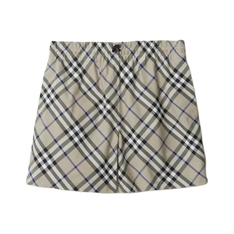 Burberry SS24 Casual Shorts Women's Moss Green-0