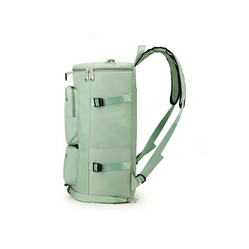 AUNG Nylon Backpack Unisex Multicolor-12
