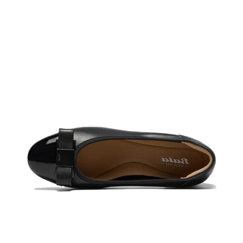 BATA Casual Single Shoes Medium Heel Women's-5