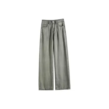 Kazakhstan Jeans Women's Olive Green