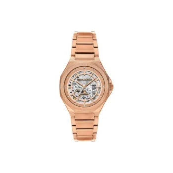 ARMANI EXCHANGEAE Armani Wrist Watch Mechanical Movement Stainless Steel Strap 36mm Rose Gold Watch Dial Women's Watch