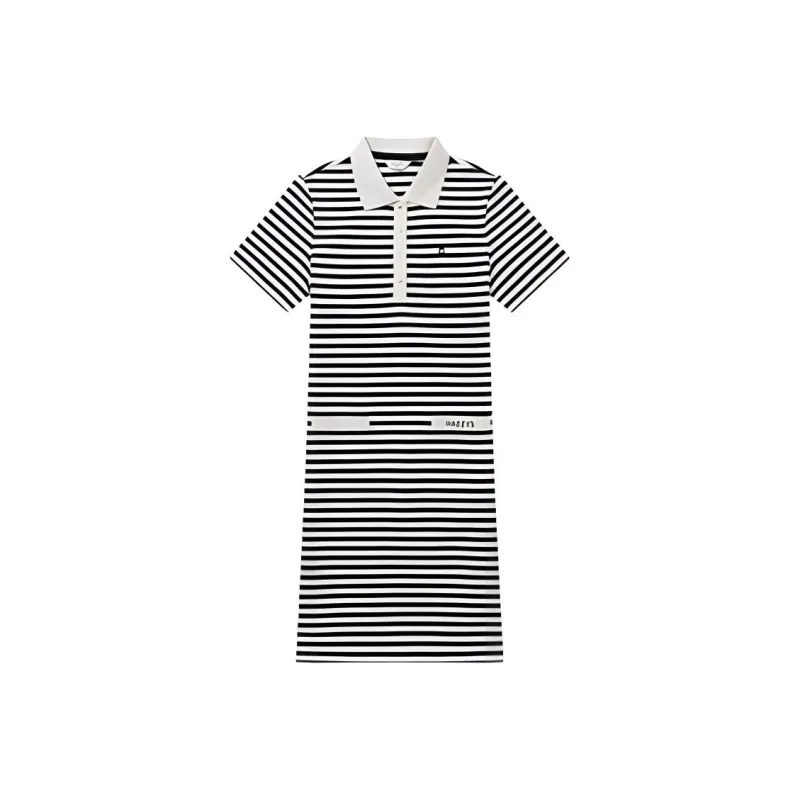 HAZZYS Short Sleeved Dress Women's Beige Yellow-0
