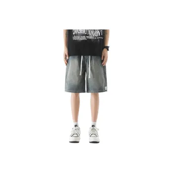 BENGEN Denim Shorts Unisex