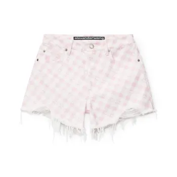 Alexander Wang Denim Shorts Women's Pink