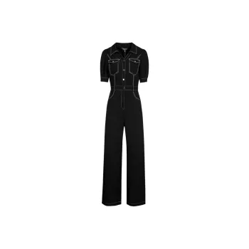 MeetMetro Jumpsuit Women's Black