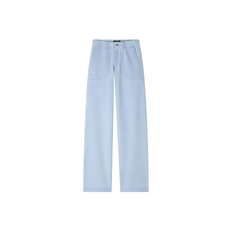 A.P.C Seaside Straight Leg Jeans-0