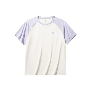 Anta Women's Outdoor Series T Shirt Women's Cool Purple/Warm Jade White