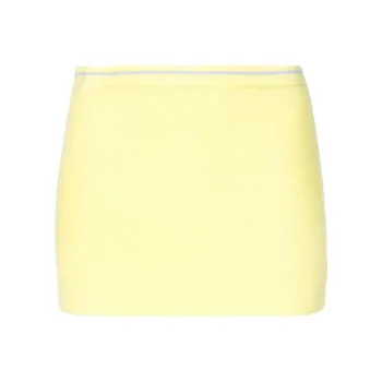 Jacquemus Casual Short Skirts Women's Yellow