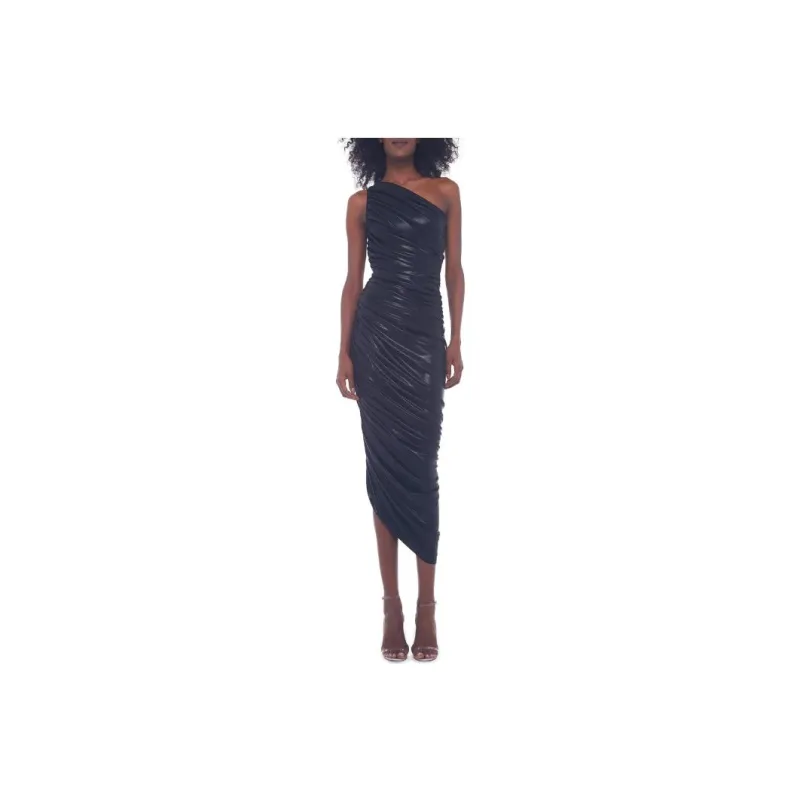 NORMA KAMALI Diana One Shoulder Dress-0