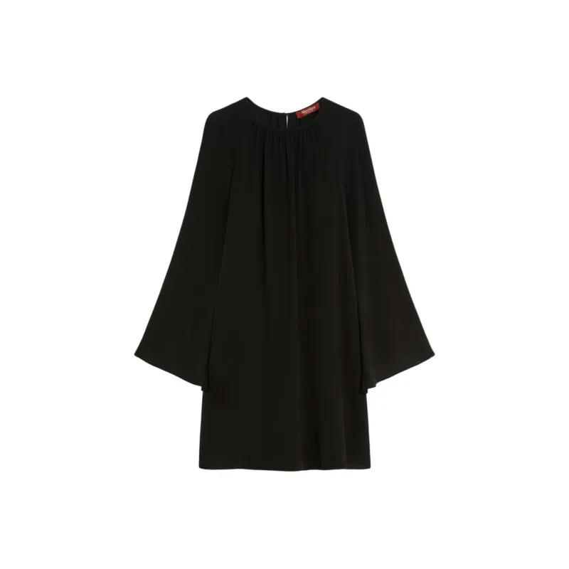MaxMara FW24 Long Sleeved Dresses Women's Black-0
