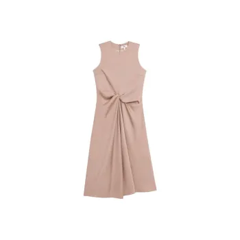 THEORY Sleeveless Dress Women's Cherry Blossom Pink