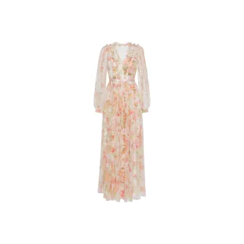 NEEDLE & THREAD Peony Promise Maxi Dress