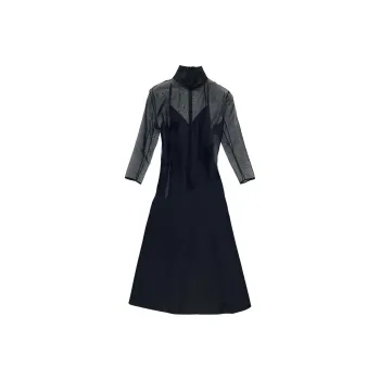 KHAITE Bellamy Silk Midi Dress