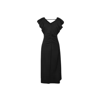3COLOUR Short Sleeved Dress Women's Classic Black