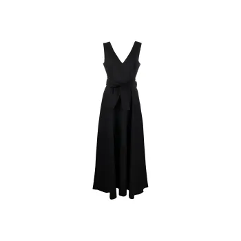 PAROSH Slip Dress Women's Black