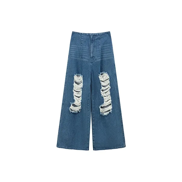CHUU Jeans Women's Dark Denim Blue-0