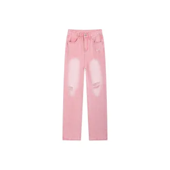 Garbege Jeans Women's Pink