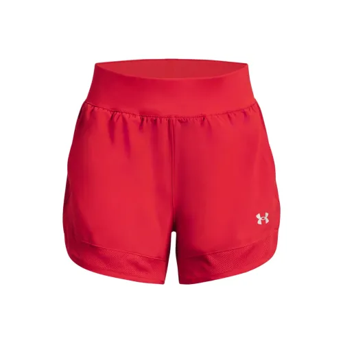 Under Armour Locker Woven Shorts Casual Shorts Women's Red