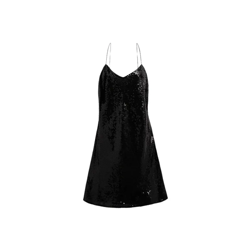 COACH SS24 Slip Dresses Women's Black-0