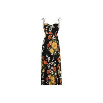 Reformation Sleeveless Dresses Women's Black